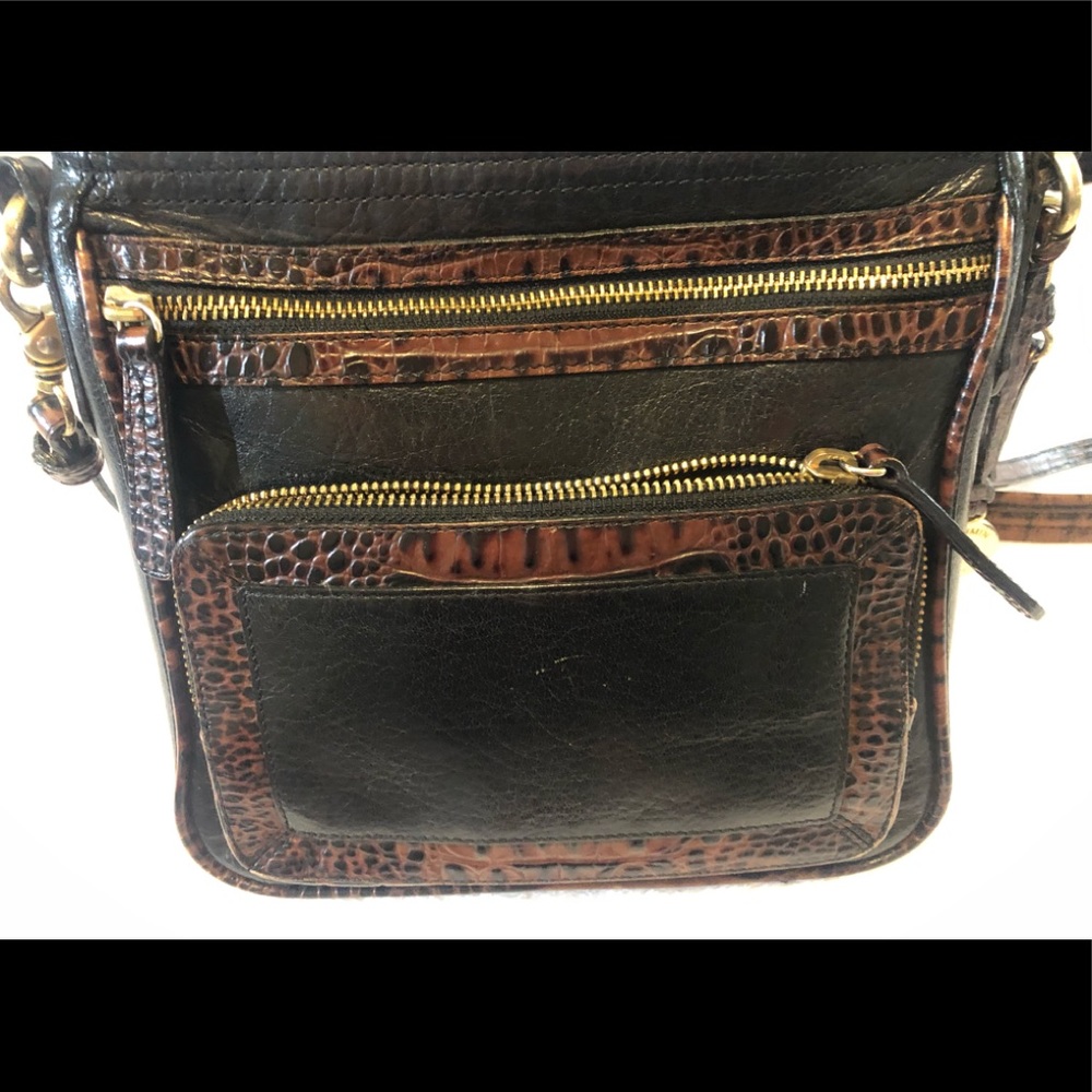 Beautiful great shape leather multi Brahmin crossbody.  SALE!